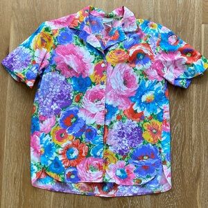 Floral Multicolor Women’s Shirt